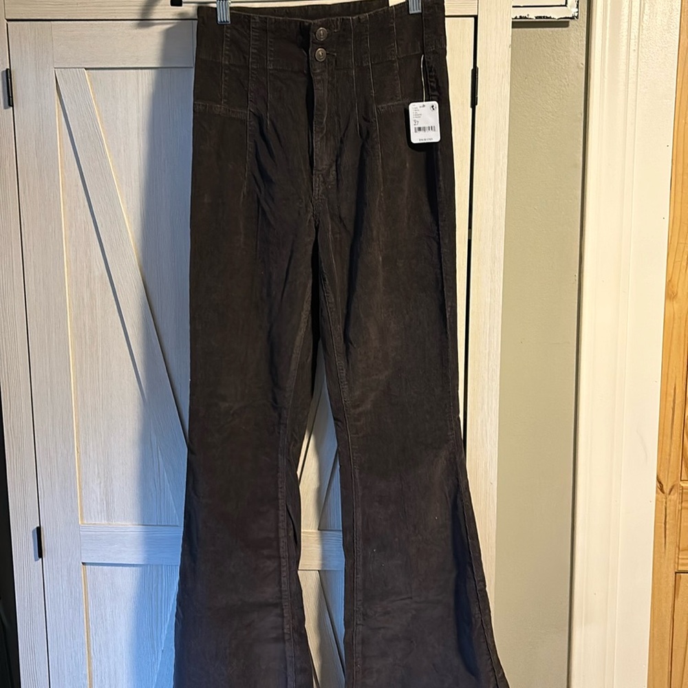 We The Free NWTs size 27 Jayde  Cord Chocolate